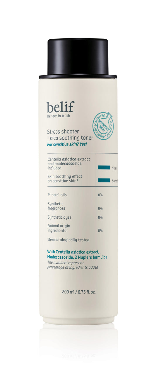 [Belif] Stress shooter - cica soothing toner 200 ml - NURVA