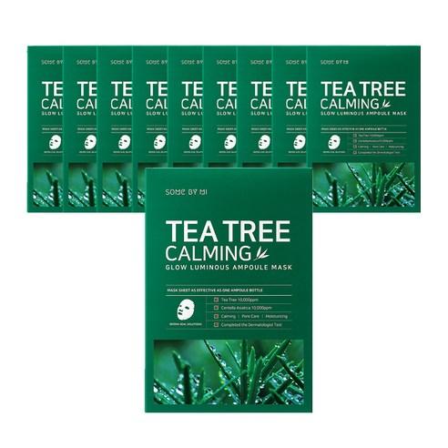 [SomeByMi] TEA TREE CALMING AMPOULE MASK X 10EA - NURVA