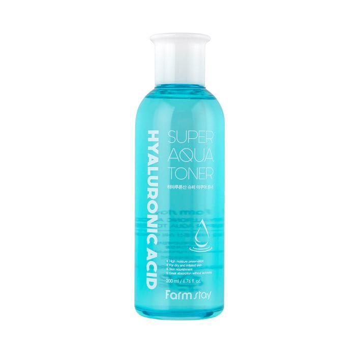 [Farmstay] Hyaluronic Acid Super Aqua Toner 200ml - NURVA