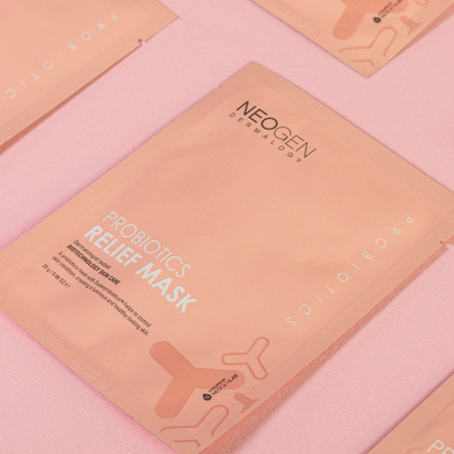 [NeoGen] DERMALOGY PROBIOTICS RELIEF MASK (25ML X 5 SHEETS) - NURVA