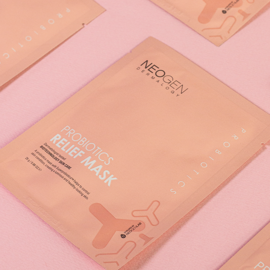 [NeoGen] DERMALOGY PROBIOTICS RELIEF MASK (25ML X 5 SHEETS) - NURVA