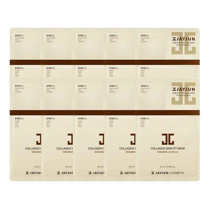 [JayJun] COLLAGEN SKIN FIT MASK 10pc