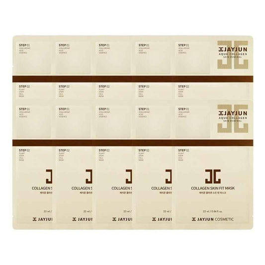 [JayJun] COLLAGEN SKIN FIT MASK 10pc