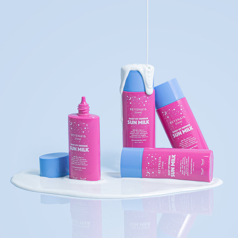 [REYENA16] Daily UV Defense Sun Milk SPF50+/PA++++ 50ml - NURVA