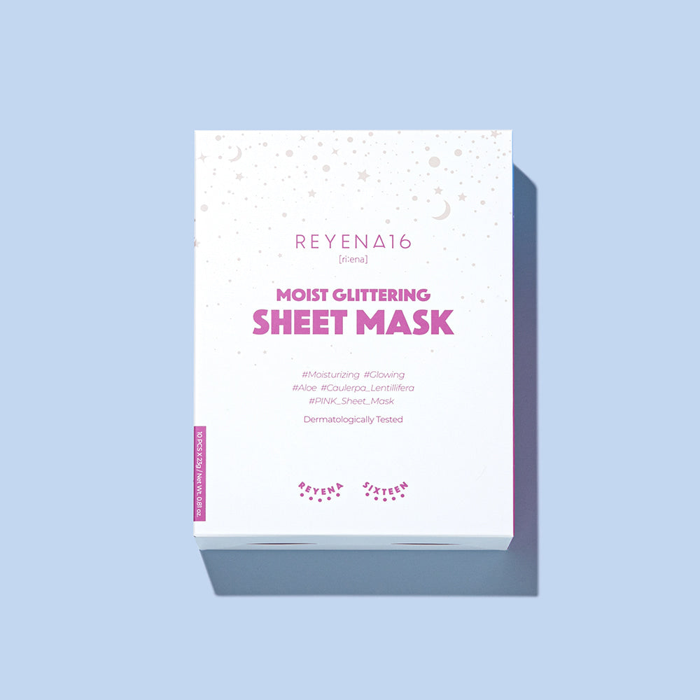 [REYENA16] Moist Glittering Sheet Mask 23g x 10 pcs - NURVA