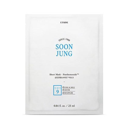 [EtudeHouse] SoonJung Mask Panthensoside 10 sheets - NURVA