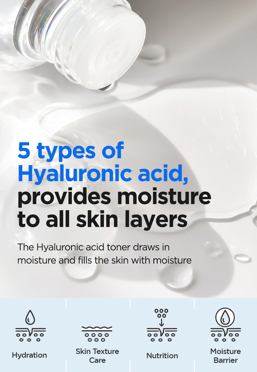 [Isntree] Hyaluronic Acid Toner 200ml - NURVA