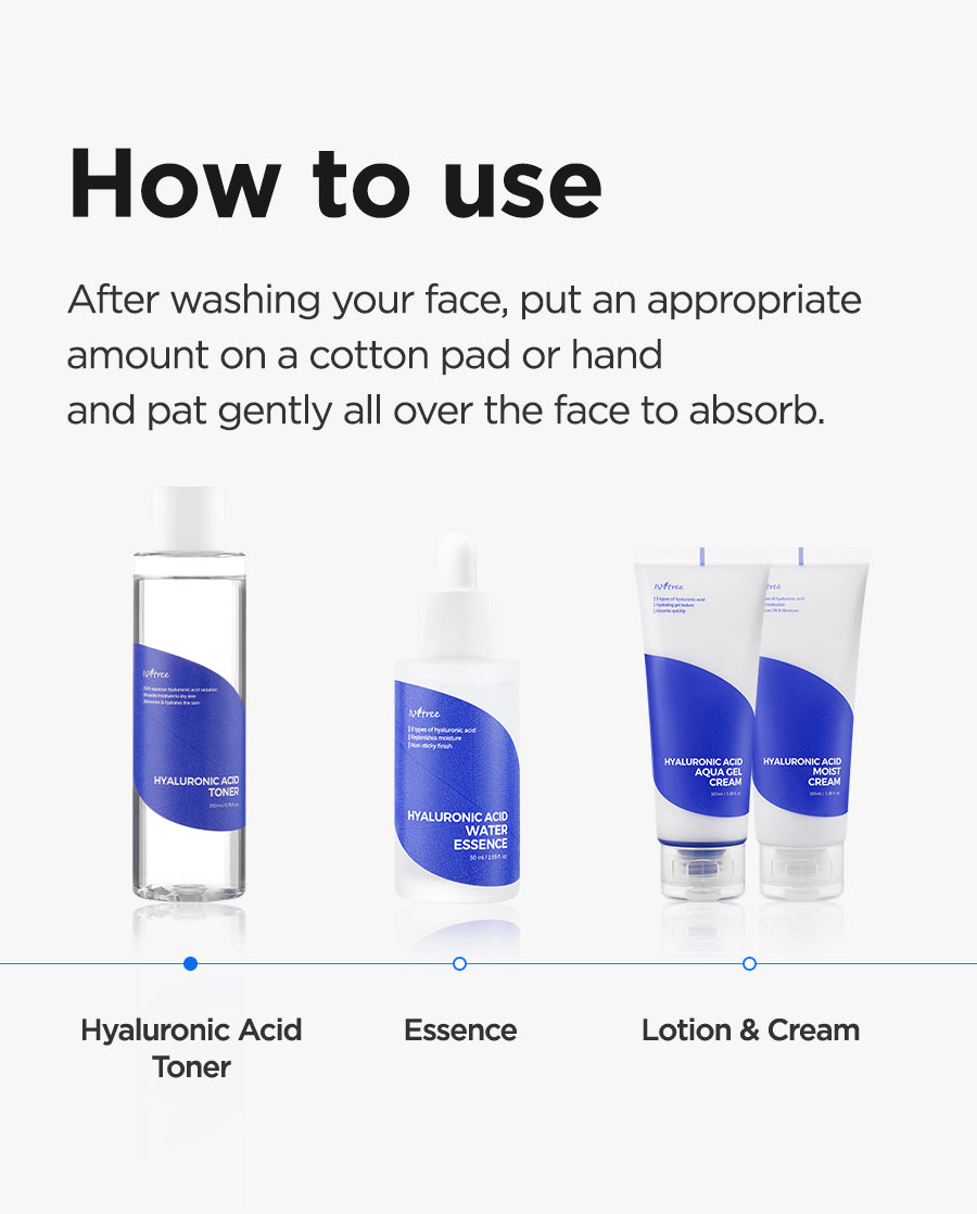 [Isntree] Hyaluronic Acid Toner 200ml - NURVA