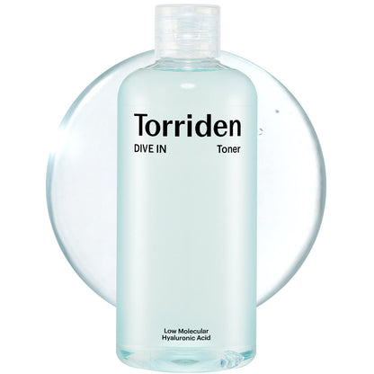 [Torriden] DIVE IN Low Molecular Hyaluronic Acid Toner 300ml - NURVA