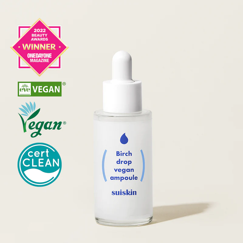 [Suiskin] Birch drop vegan ampoule 35ml - NURVA