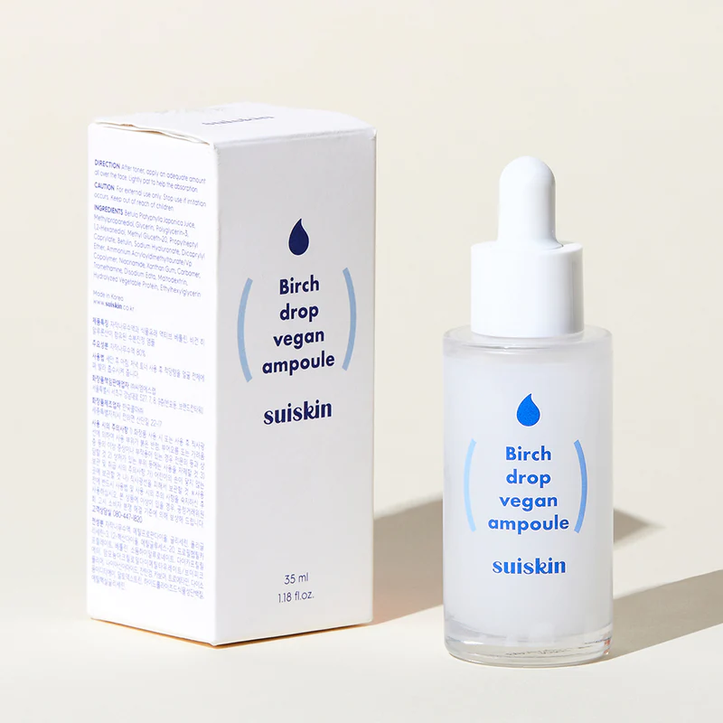 [Suiskin] Birch drop vegan ampoule 35ml - NURVA