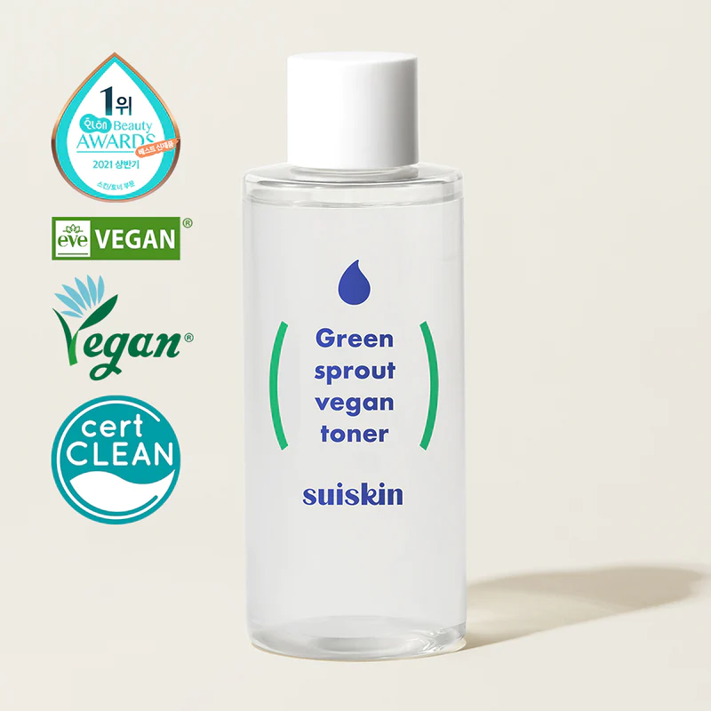 [Suiskin] Green sprout vegan toner 200ml - NURVA