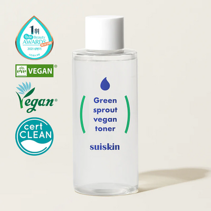 [Suiskin] Green sprout vegan toner 200ml - NURVA