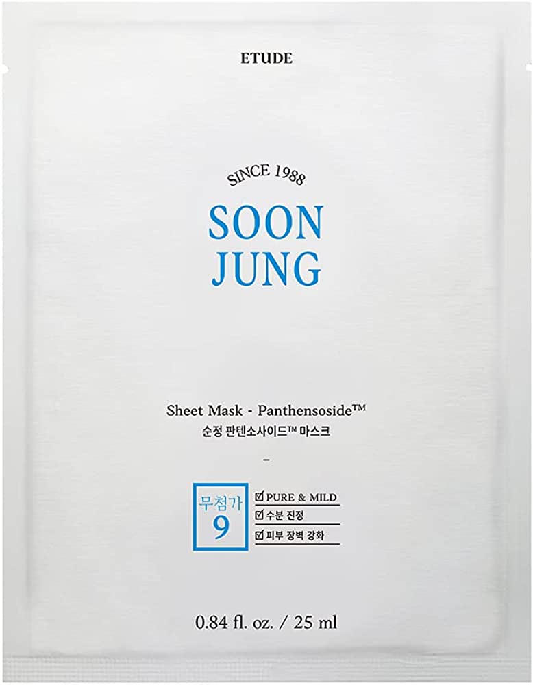 [EtudeHouse] SoonJung Mask Panthensoside 10 sheets - NURVA