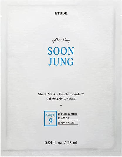 [EtudeHouse] SoonJung Mask Panthensoside 10 sheets - NURVA