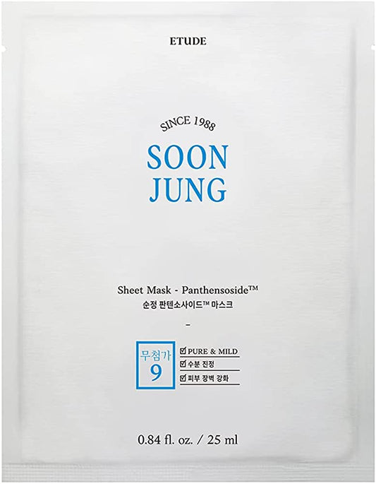 [EtudeHouse] SoonJung Mask Panthensoside 10 sheets - NURVA