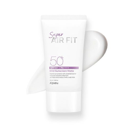 [Apieu] SUPER AIR FIT MILD SUNSCREEN [MATTE] 50ml - NURVA