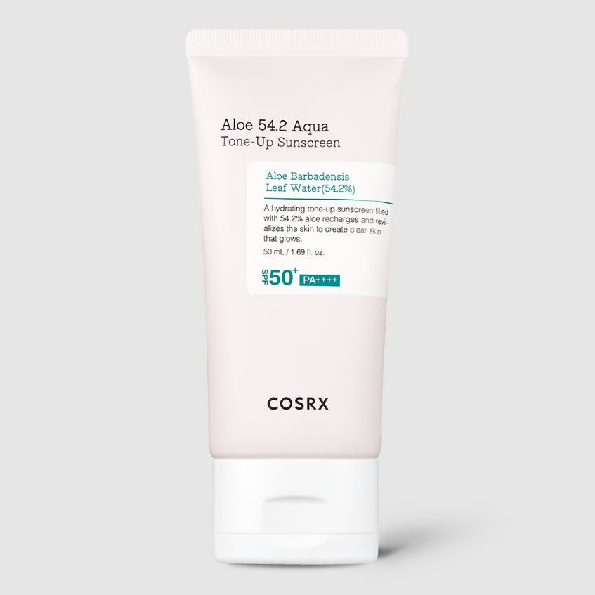 [Cosrx] Aloe 54.2 Aqua Tone-up Sunscreen 50ml - NURVA