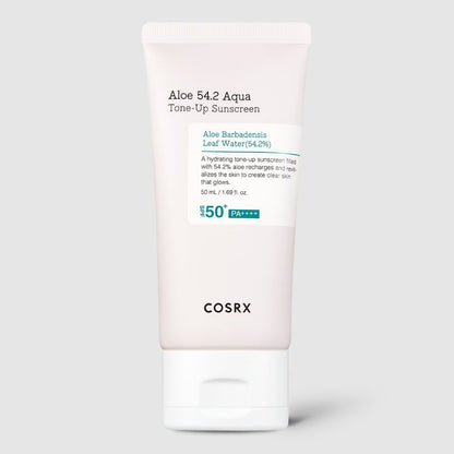 [Cosrx] Aloe 54.2 Aqua Tone-up Sunscreen 50ml - NURVA
