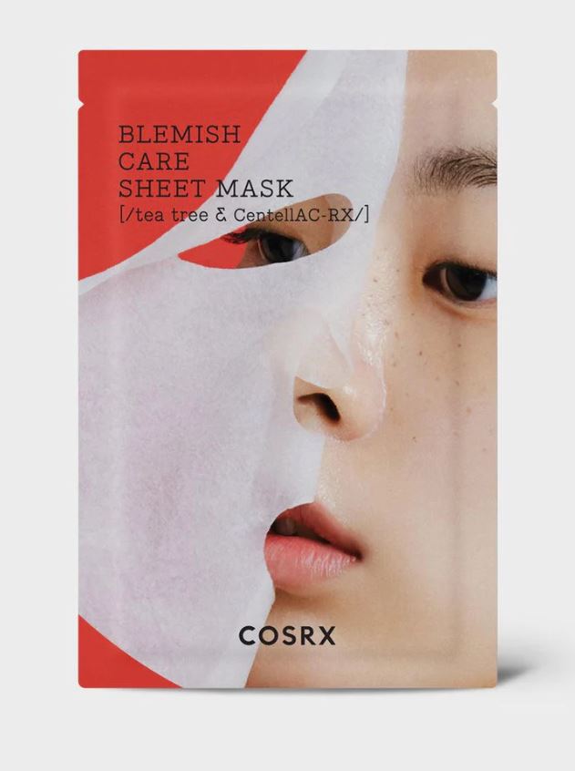[Cosrx] AC COLLECTION BLEMISH CARE SHEET MASK 1ea 26g - NURVA
