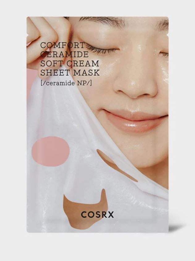 [Cosrx] Balancium Comfort Ceramide Soft Cream Sheet Mask 1ea 26g - NURVA