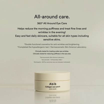 [Abib] Collagen eye patch Jericho rose jelly 60ea 90g - NURVA