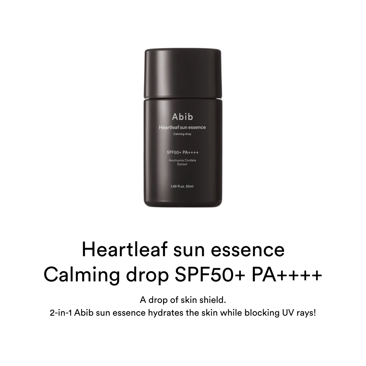 [Abib] Heartleaf sun essence Calming drop 50ml - NURVA