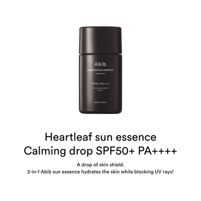 [Abib] Heartleaf sun essence Calming drop 50ml - NURVA