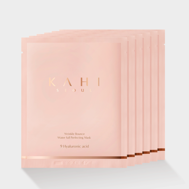 [Kahi] Wrinkle Bounce Water full Perfecting Mask 6ea - NURVA