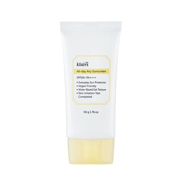 [Dear Klairs] All-day Airy Sunscreen 50ml - NURVA
