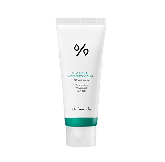 [Dr.Ceuracle] Cica Regen Waterproof Sun, SPF50+,PA++++ 100ml - NURVA