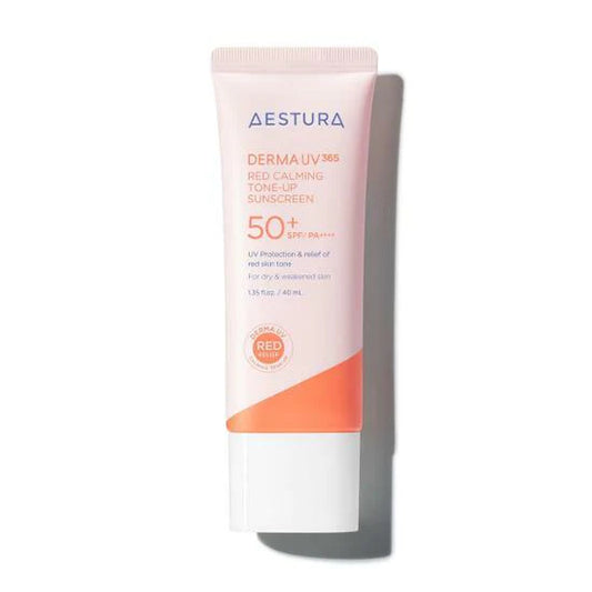 [aestura] Derma UV365 Red Calming Tone-Up Sunscreen 40ml - NURVA