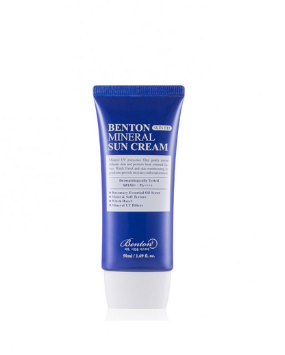 [benton] Skin Fit Mineral Sun Cream SPF50+/PA++++ 50ml - NURVA