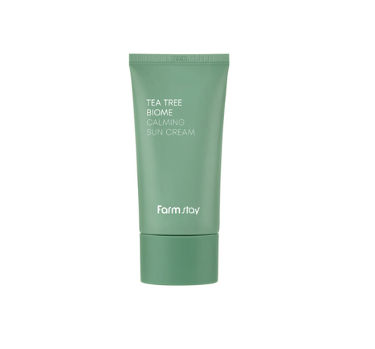 [Farmstay] Tea Tree Biome Calming Sun Cream 50g - NURVA
