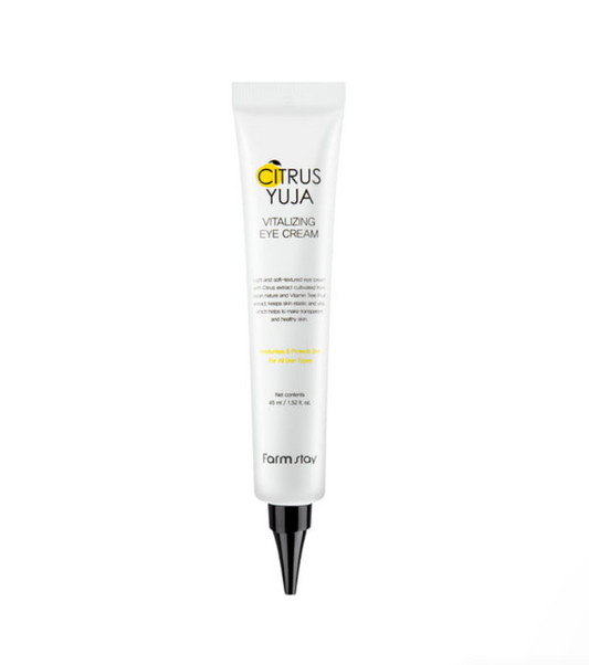 [Farmstay] Citrus Yuja Vitalizing Eye Cream 45ml - NURVA