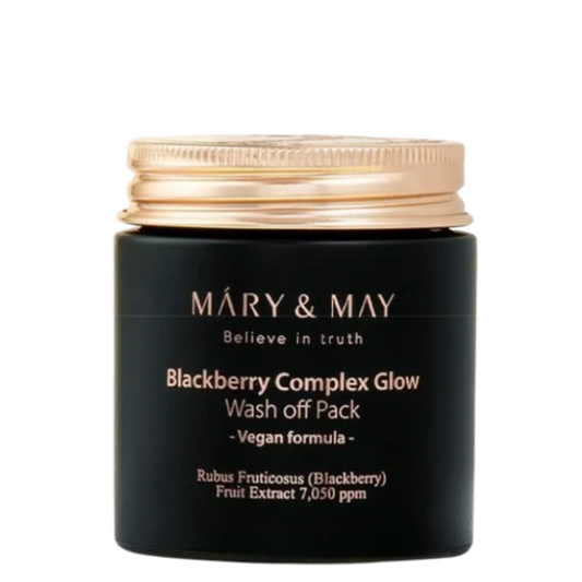 [Mary&May] Blackberry Complex Glow Wash off Pack 125g - NURVA