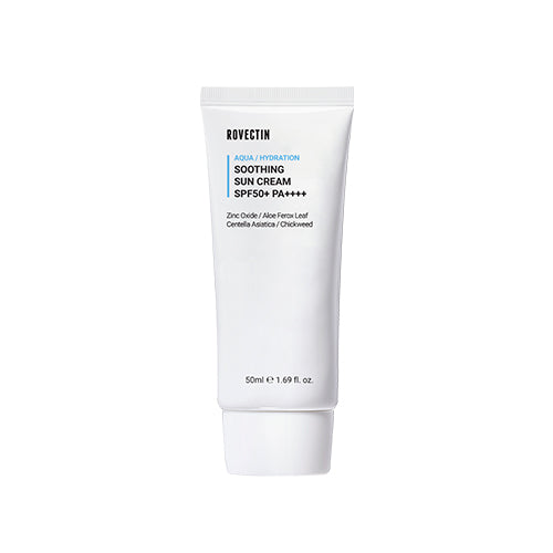 [Rovectin] Aqua Soothing Sun Cream SPF 50+, PA++++ 50ml - NURVA