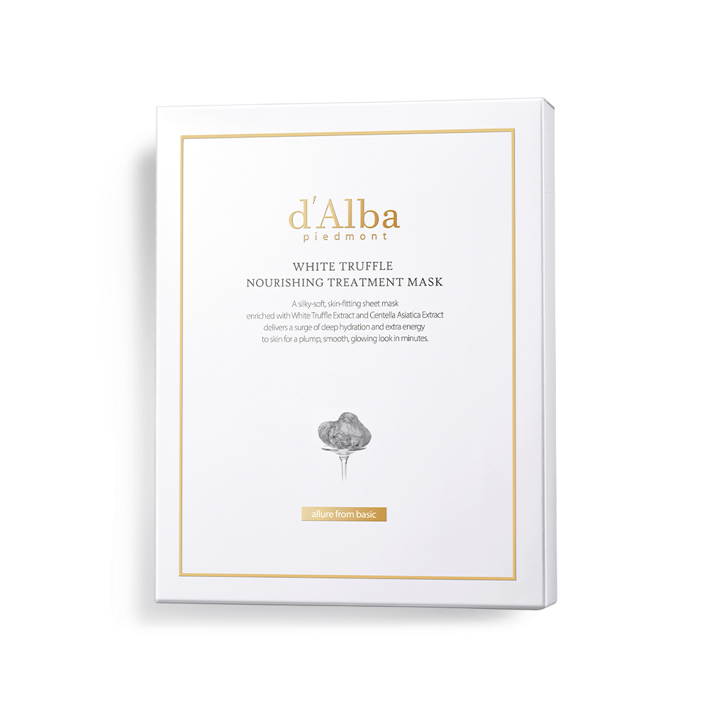 [d'Alba] White Truffle Nourishing Treatment Mask 25ml*5pcs - NURVA