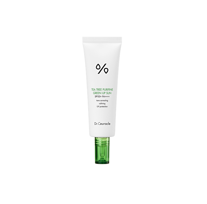 [Dr.Ceuracle] Tea Tree Purifine Green Up Sun SPF50 PA++++ 50ml - NURVA