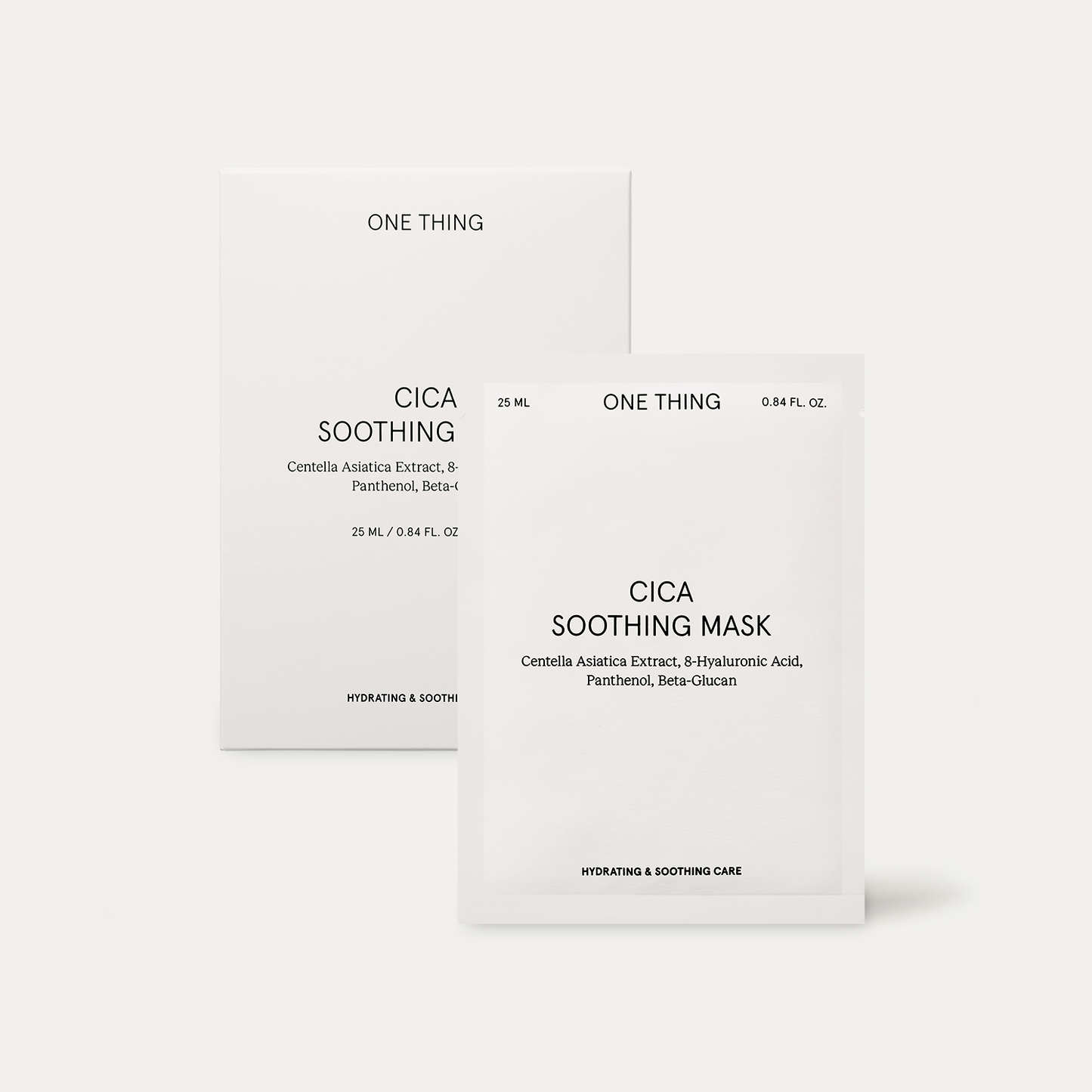 [Onething] Cica Soothing Mask 25ml*5pcs - NURVA
