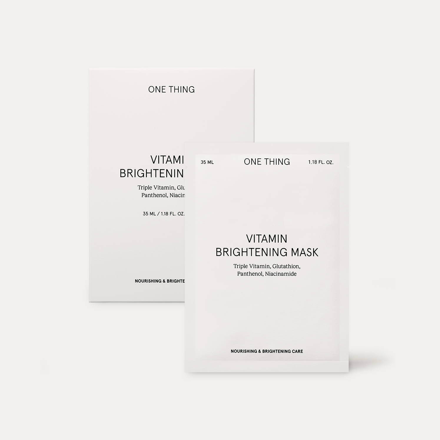 [Onething] Vitamin Brightning Mask 35ml*5pcs - NURVA
