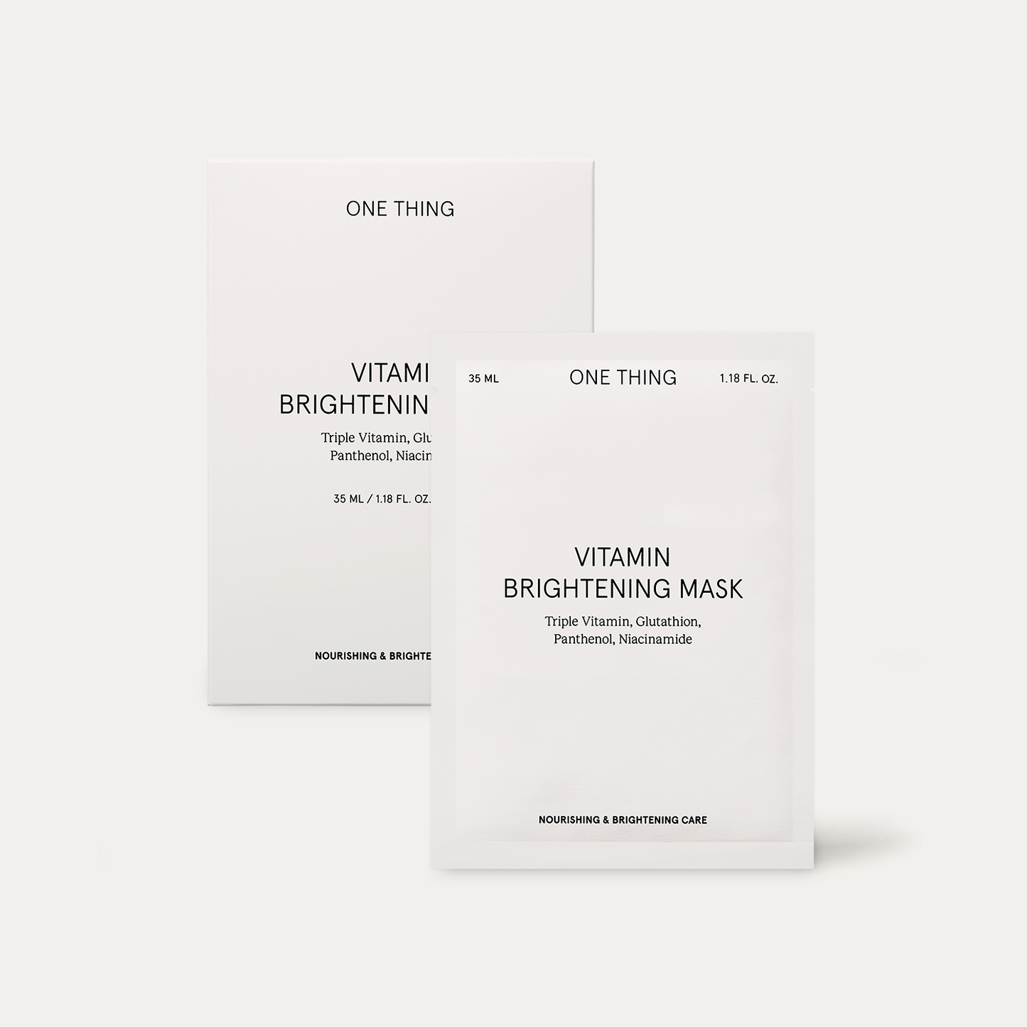 [Onething] Vitamin Brightning Mask 35ml*5pcs - NURVA
