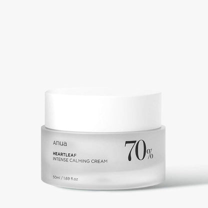 [Anua] HEARTLEAF 70% INTENSE CALMING CREAM 50ml - NURVA