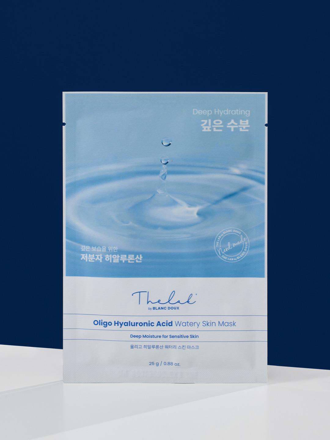 [THE LAB by BLANC DOUX] Oligo Hyaluronic Acid Watery Skin Mask 1 EA 25g - NURVA