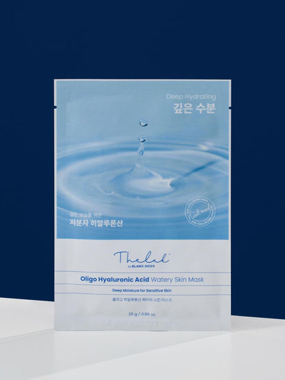 [THE LAB by BLANC DOUX] Oligo Hyaluronic Acid Watery Skin Mask 1 EA 25g - NURVA