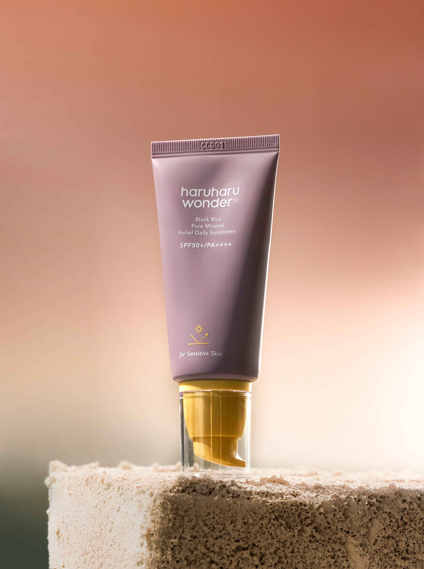 [haruharuwonder] Black Rice Pure Mineral Relief Daily Sunscreen Unscented SPF50+ 50ml