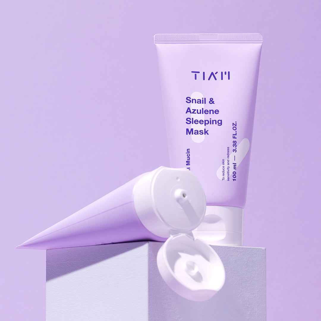 [TIAM] Snail & Azulene Sleeping Mask - 100ml