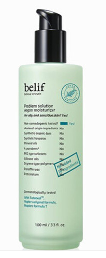 [Belif] Problem solution vegan moisturizer 100ml - NURVA