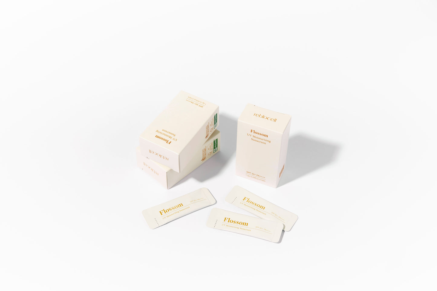 [Reblocell] Flossom UV Moisturising Sunscreen Pocket - 10ea / box - NURVA