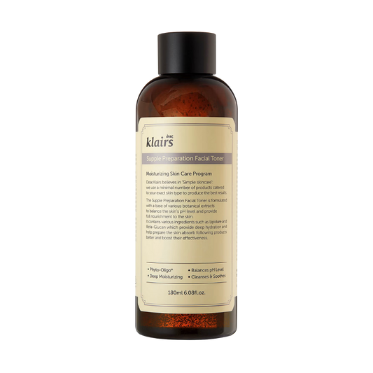 [Dear Klairs] Supple Preparation Facial Toner 180ml - NURVA